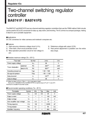 BA9741F SSOP-16