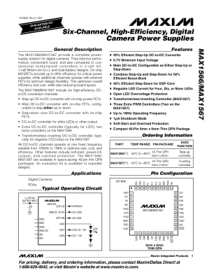 MAX1566ETL QFN-40