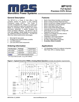 MP1015EF TSSOP-20