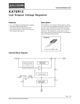 AN7812R  TO-220-4pin