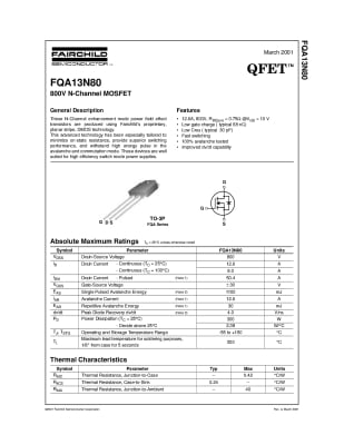 FQA13N80 TO-3P