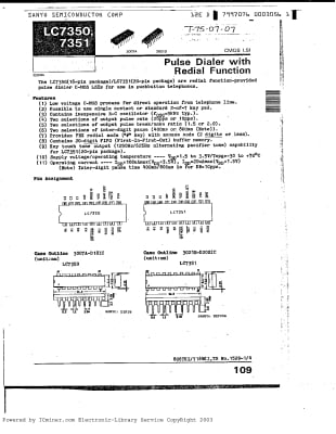 LC7351 DIP-20