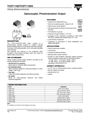 TCDT1101G DIP-6