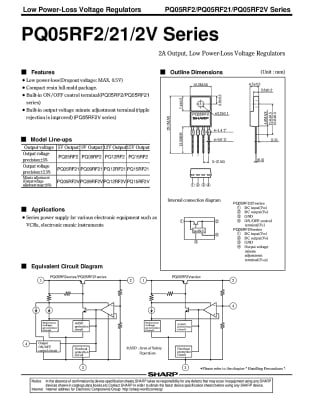 PQ12RF21 SHARP