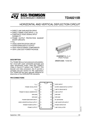 TDA8215B DIP-20