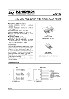 TDA8138     SIP-9