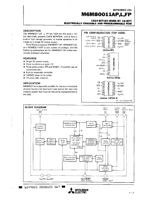 M6M80011A DIP-8