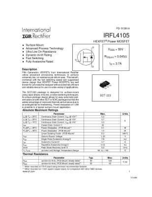 IRFL4105 SOT-223