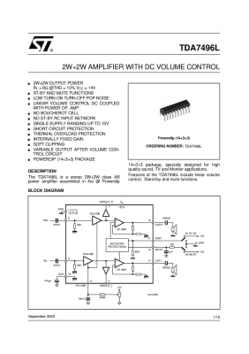 TDA7496LK SOP-20