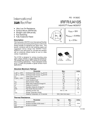 IRFR4105 TO-252DPAK