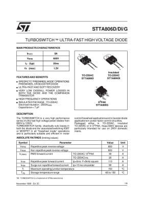 STTA806D TO-220