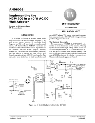 NCP1200AP40 DIP-8