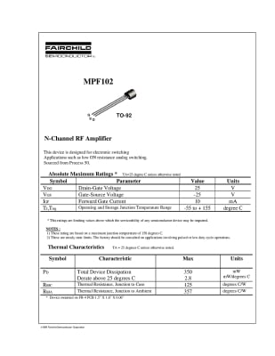 MPF102 TO-92