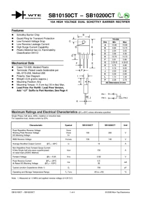 SB10200CT TO-220