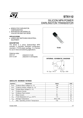 STX112 TO-92