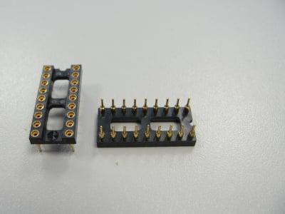 SOCKET 18pins Press-fit ic