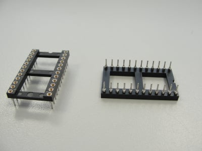 SOCKET 24pins Press-fit ic