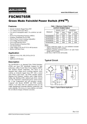 FSCM0765RC TO-220-5