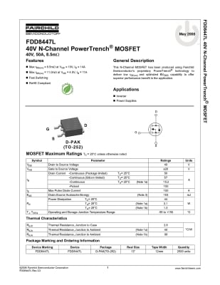 FDD8447L TO-252DPAK