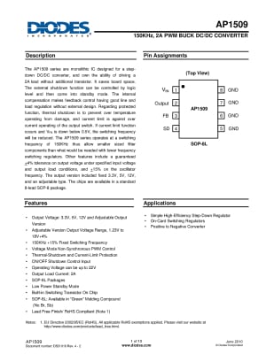 AP1509 ADJ SOP-8L