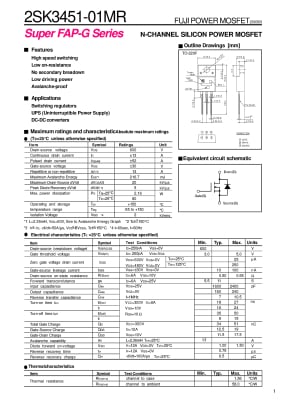 2SK3451 TO-220F