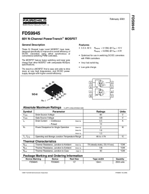 FDS9945 SO-8