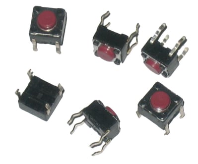 Tact Switch 4P 6x6 h4.5mm