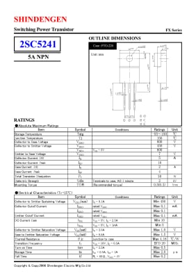 2SC5241 TO-220F