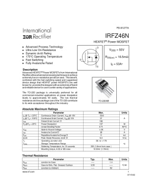 IRFZ46N TO-220