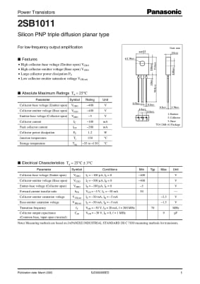 2SB1011 TO-126