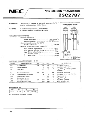 2SC2787 TO-92