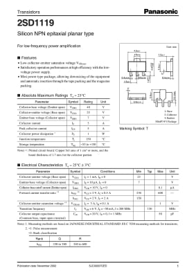 2SD1119 SOT-89