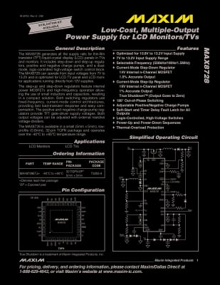 MAX8728ETJ TQFN-32