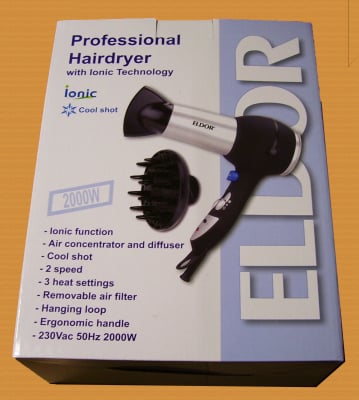 Hair Dryer with Ionic 2000W EI105001