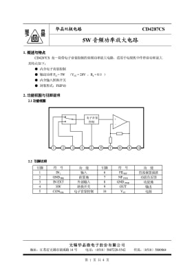 CD4287CS SIP-10