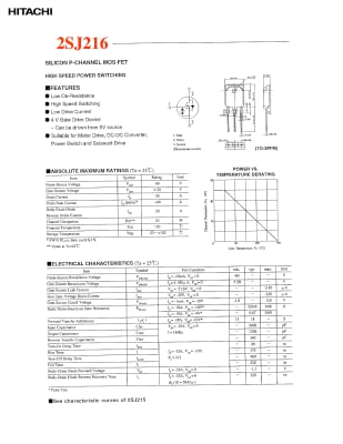 2SJ216 TO-3PF