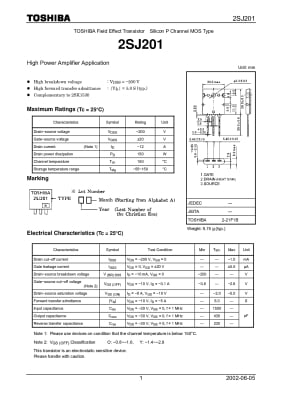 2SK1530+2SJ201 TO-264