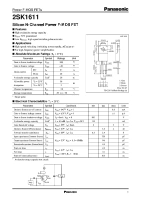 2SK1611 TO-220F