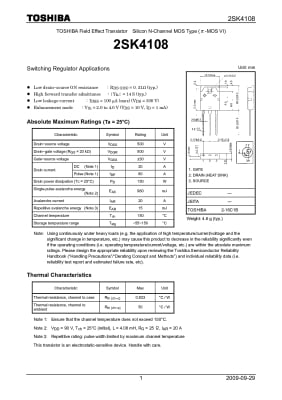 2SK4108 TO-3P