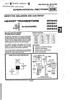 IRF840 TO-220