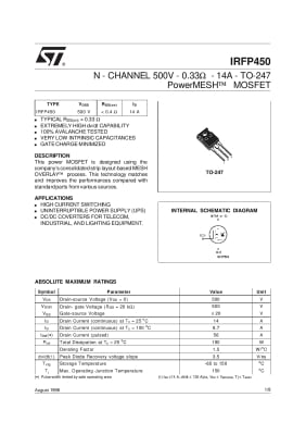 IRFP450 TO-247