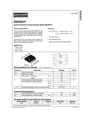 SI9936DY SO-8