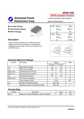 AP4511GD   DIP-8