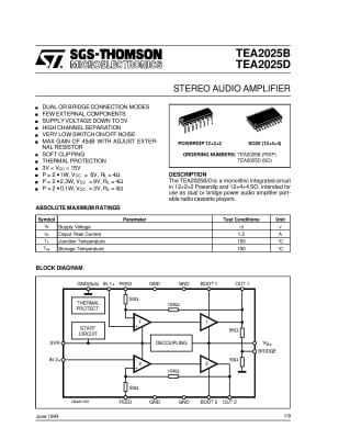 TEA2025D SO-20