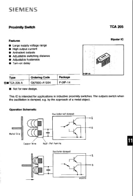 A301D TCA205A DIP-14