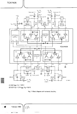 TCA740A DIP-16