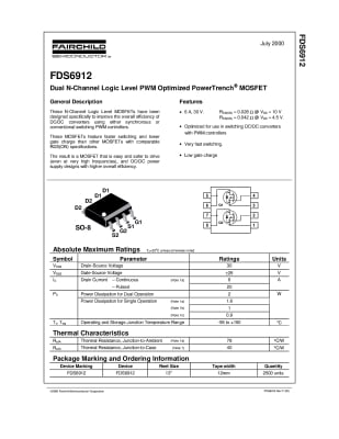 FDS6912A SO-8