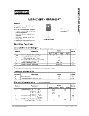 MBR4060PT TO-247