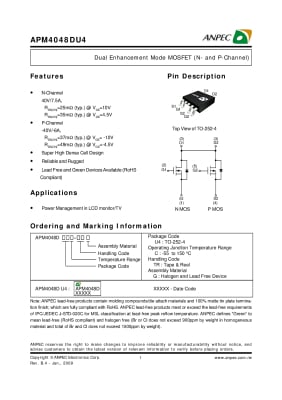 APM4048DU4 TO-252-4