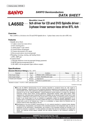 LA6502  HSSOP-28